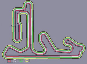 disegno pista