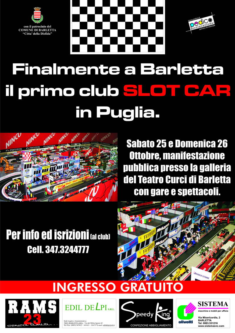 SLOT CAR BARLETTA