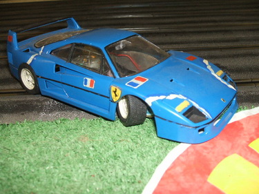 ferrari f40 scratch