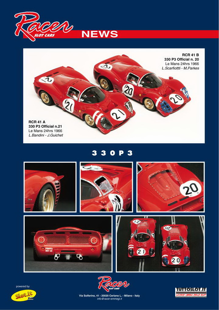 racer ferrari 330 P3