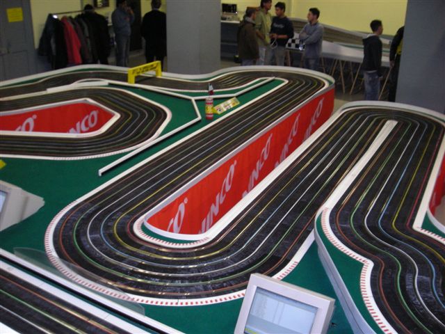 pista cavallino sanremo ninco 6 corsie