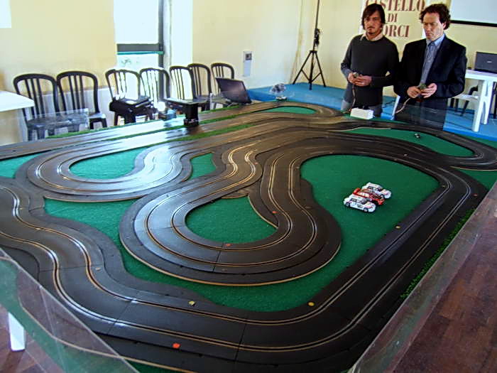 la panoramica del circuito del castello dei sorci