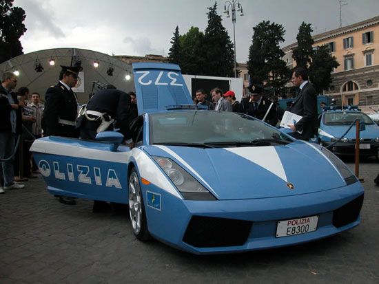 gallardo polizia