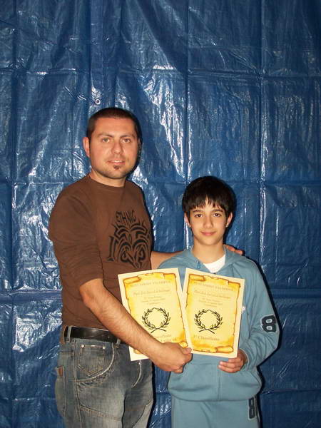 terzo classificato e primo under 16