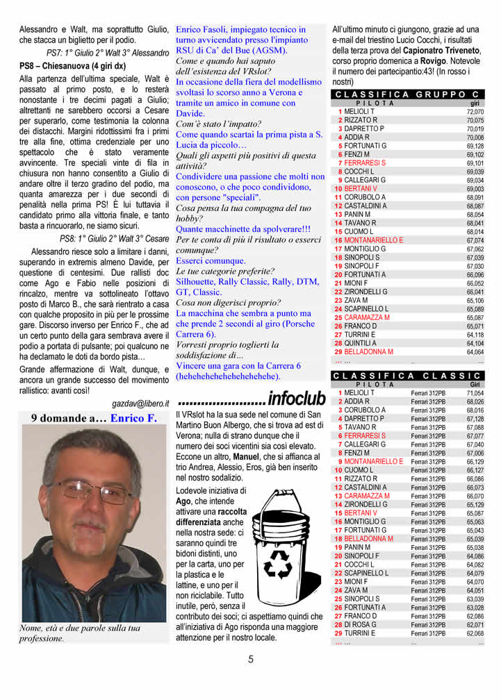 gazzetta del VR SLot nr. 333