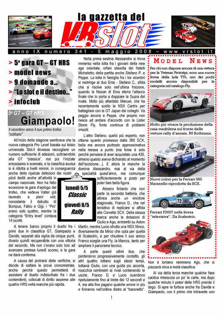 gazzetta 341