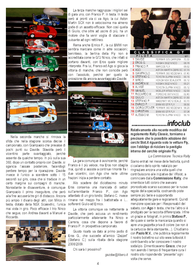 gazzetta del VR Slot